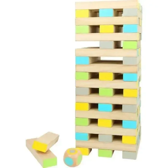 Wooden Wobbly Tower XXL