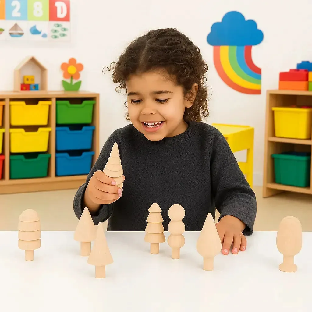 Woodland Trees Set - Pk10