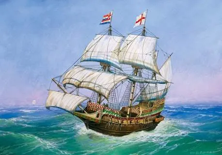 Zvesda Golden Hind 1:350 Scale