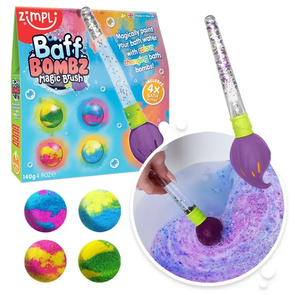 Zimpli Kids Baff Bombz Magic Brush
